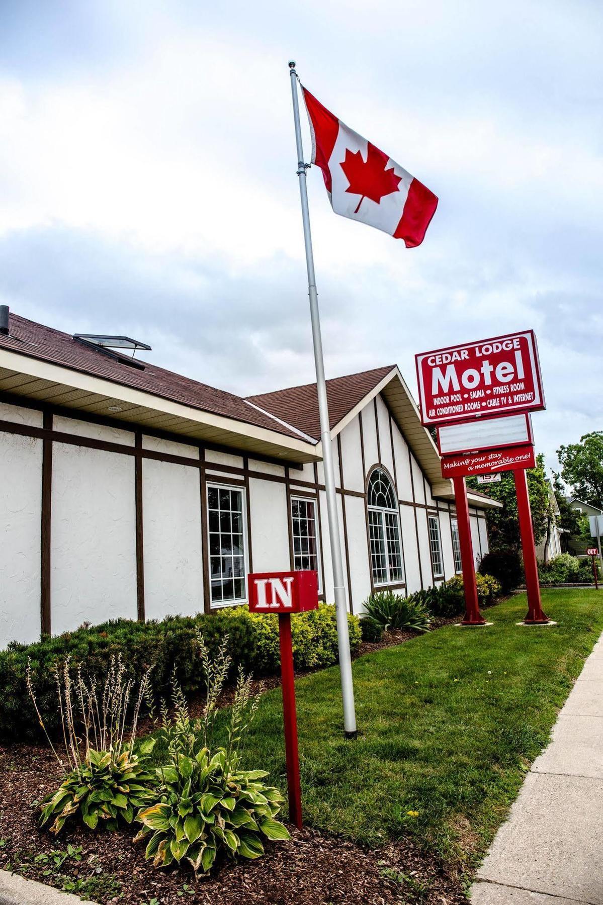 Cedar Lodge Motel Goderich Exterior foto